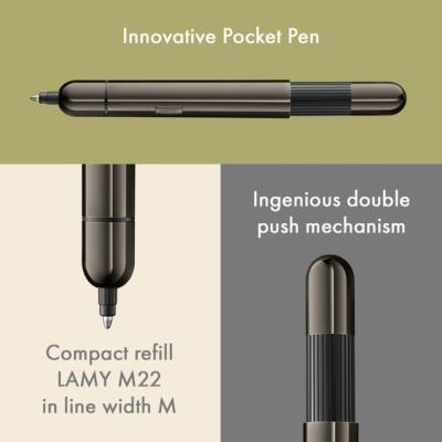 Coffret Stylo Bille Pico Rutenium Lamy