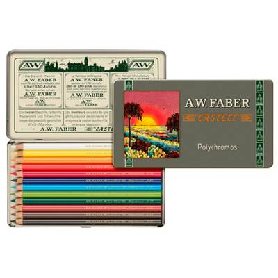 Boite de 12 crayons Polychromos Edition Limitée